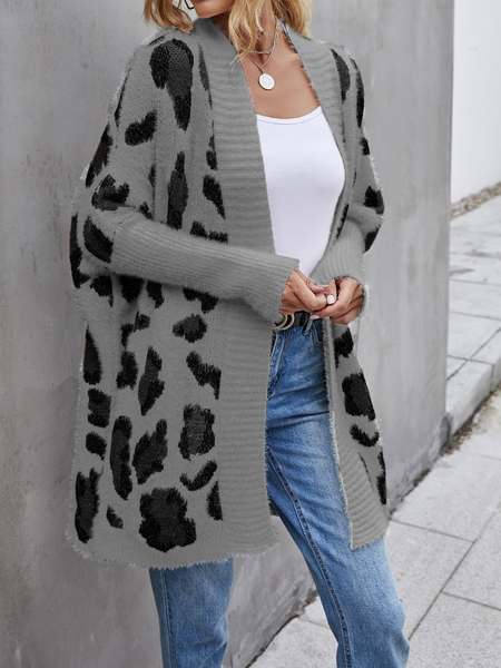 Leopard Print Knit Sweater
HFLHHSEDNQ