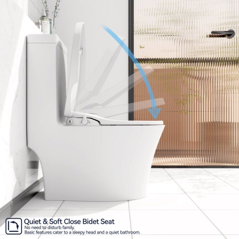 Smart Bidet Toilet Seat Adjustable Heated Seat With Water Temperature