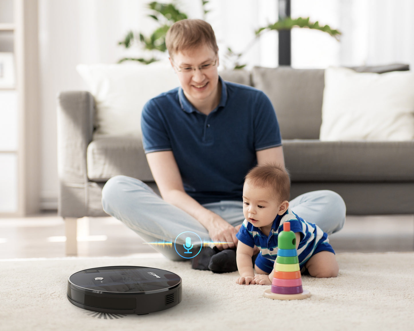 Geek Smart Robot Vacuum Cleaner G6 Plus, Ultra-Thin, 1800Pa