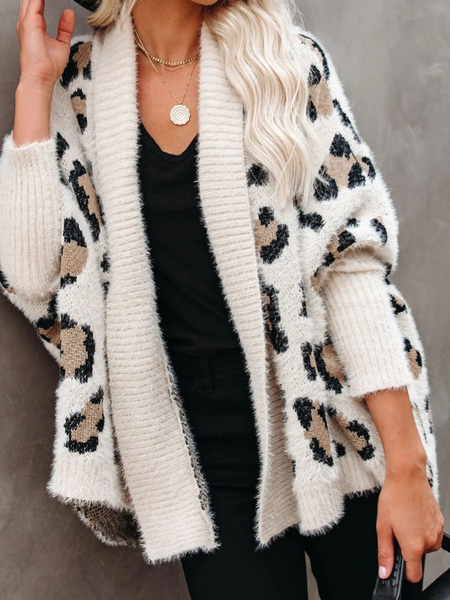 Leopard Print Knit Sweater
HFLHHSEDNQ