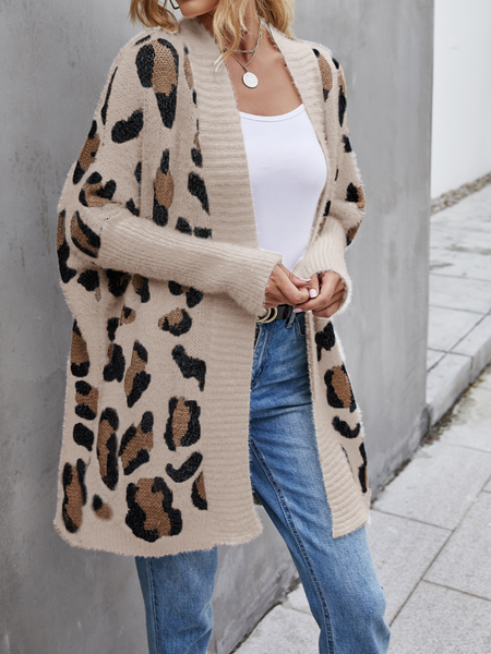 Leopard Print Knit Sweater
HFLHHSEDNQ