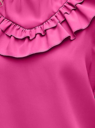 Ruffled Round Neck Sleeveless Blouse HNPW5QW7ZH