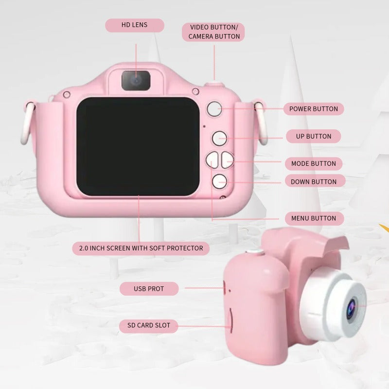 Fun Cat Camera That Can Take Photos, Record Videos, And Has 8 Filters For Selfie Mode