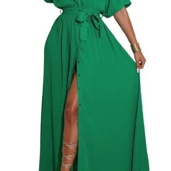 Cardigan Dress With Waist Slimming Tie HW5ZLX4XRT