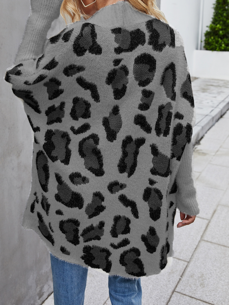 Leopard Print Knit Sweater
HFLHHSEDNQ