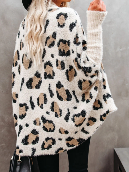 Leopard Print Knit Sweater
HFLHHSEDNQ