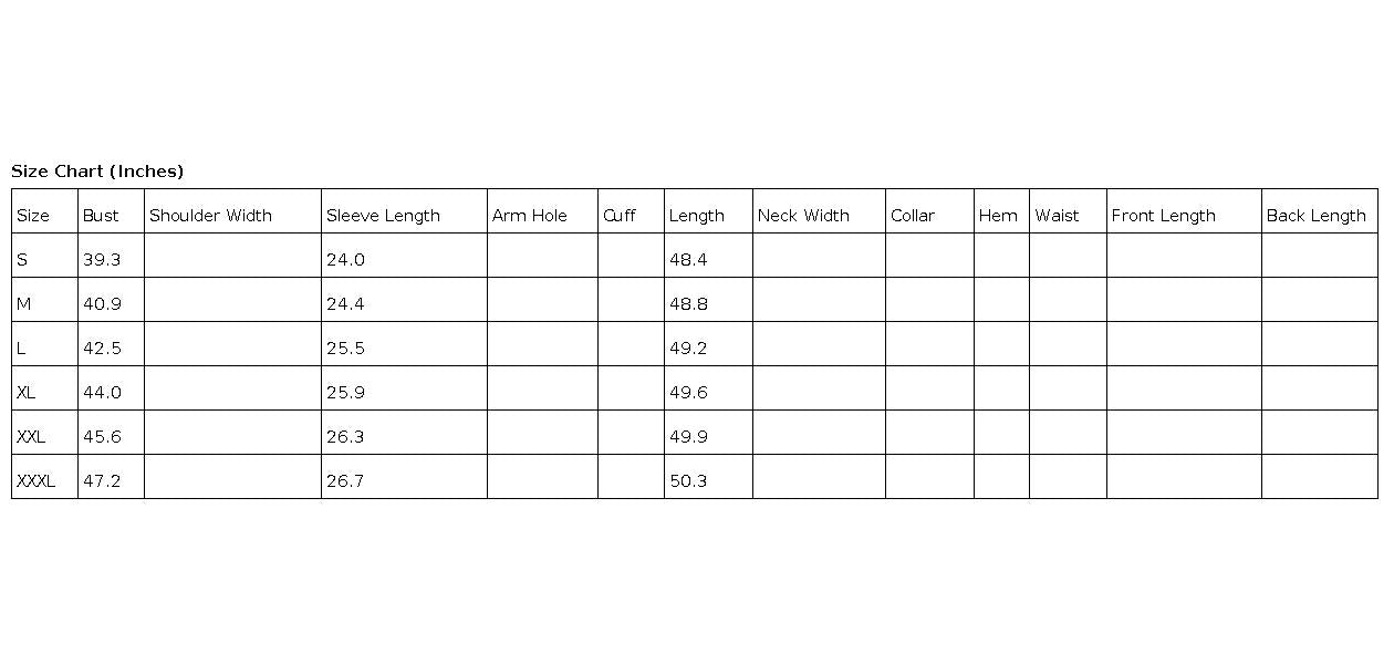 Retro Slim Long Coat
HWFWECSF33