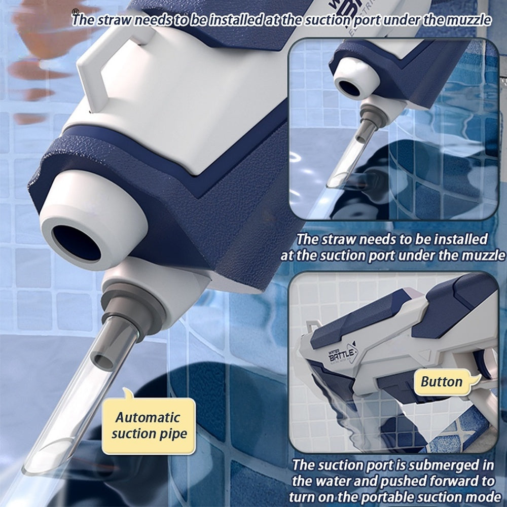 Toy Outdoor Space Water Gun Electric Automatic Water Absorption Water Fights