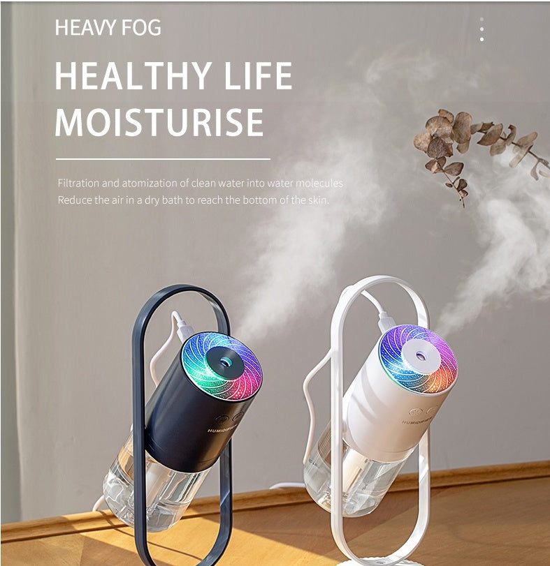 Magic Shadow USB Air Humidifier For Home With Projection Night Lights Ultrasonic Car Mist