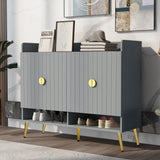 U-Can Shoe Cabinet with Doors, 11-Tier Storage  Entryway