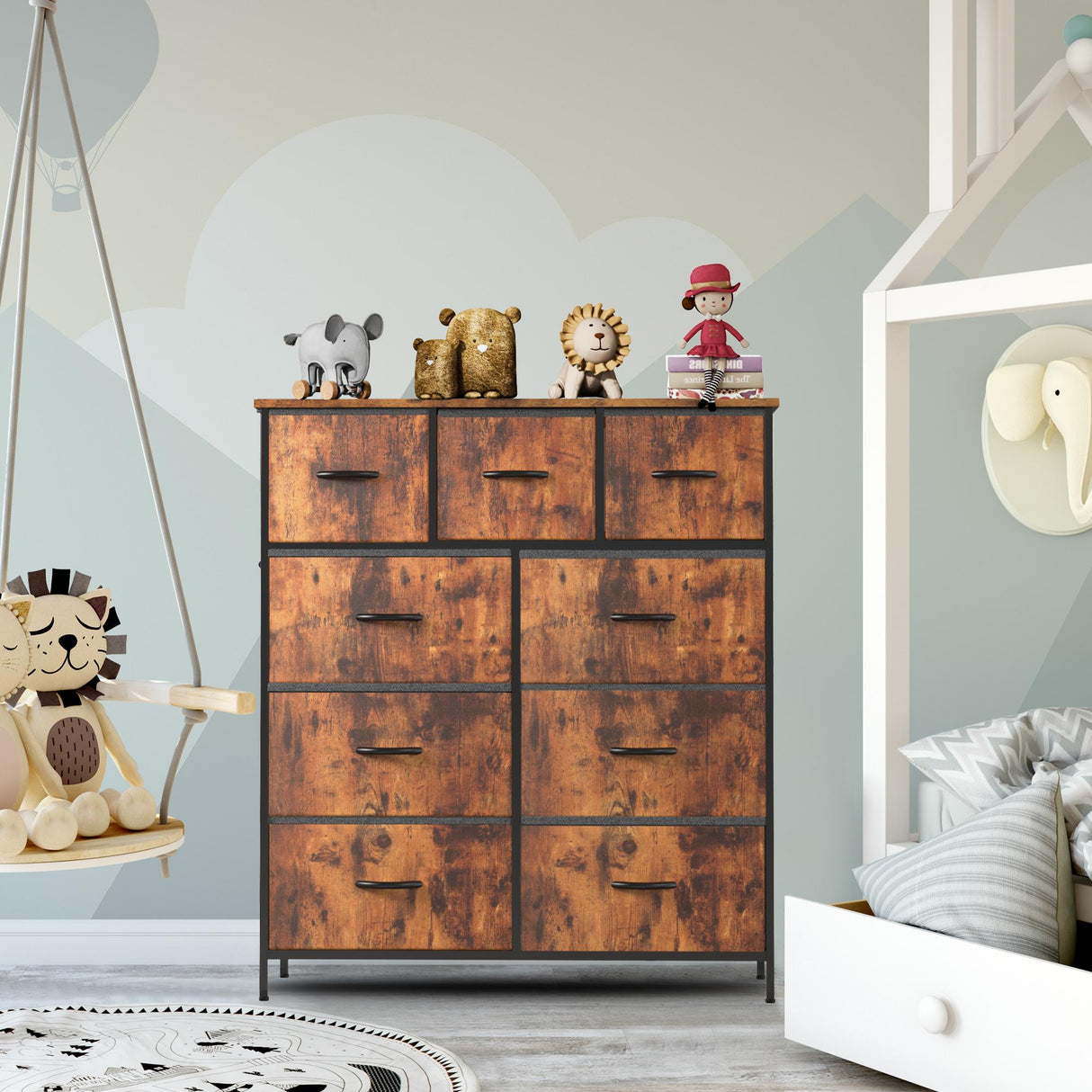 Combination storage cabinet