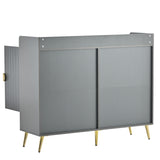 U-Can Shoe Cabinet with Doors, 11-Tier Storage  Entryway
