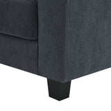 [New]Wide Seat Corduroy Modular Sectional Sofa Bed, Sleeper Couch Set with Armrest Pillow,6 Seat Free Combination Sofa with Ottomans, Oversized Indoor Furniture for Living Room, 2 Colors