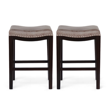 TIFFIN STUDDED COUNTER STOOL MP2 (set of 2)