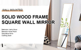 The3rd generation packaging upgrade includes a light oak solid wood frame full length mirror, dressing mirror, bedroom entrance, decorative mirror, clothing store, and floor mounted mirror. 60" *17.3"