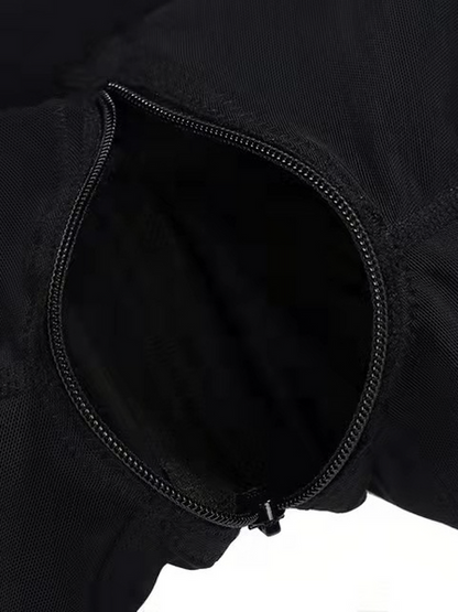 Mid-thigh Bodysuit Shapewear with Zipper  HWFD97HPNL
