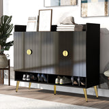 U-Can Shoe Cabinet with Doors, 11-Tier Storage  Entryway