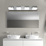 Modern Bathroom Vanity Lighting 4-Light LED Vanity Lights Over Mirror Bath Wall Lighting