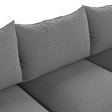 [VIDEO provided][New] 120*93" Modern U Shape Modular Sofa with Storage Ottoman,Luxury 7 Seat Sectional Couch Set with 2 Pillows Included,Freely Combinable Indoor Funiture for Living Room, Apartment