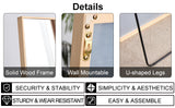 The3rd generation packaging upgrade includes a light oak solid wood frame full length mirror, dressing mirror, bedroom entrance, decorative mirror, clothing store, and floor mounted mirror. 60" *17.3"