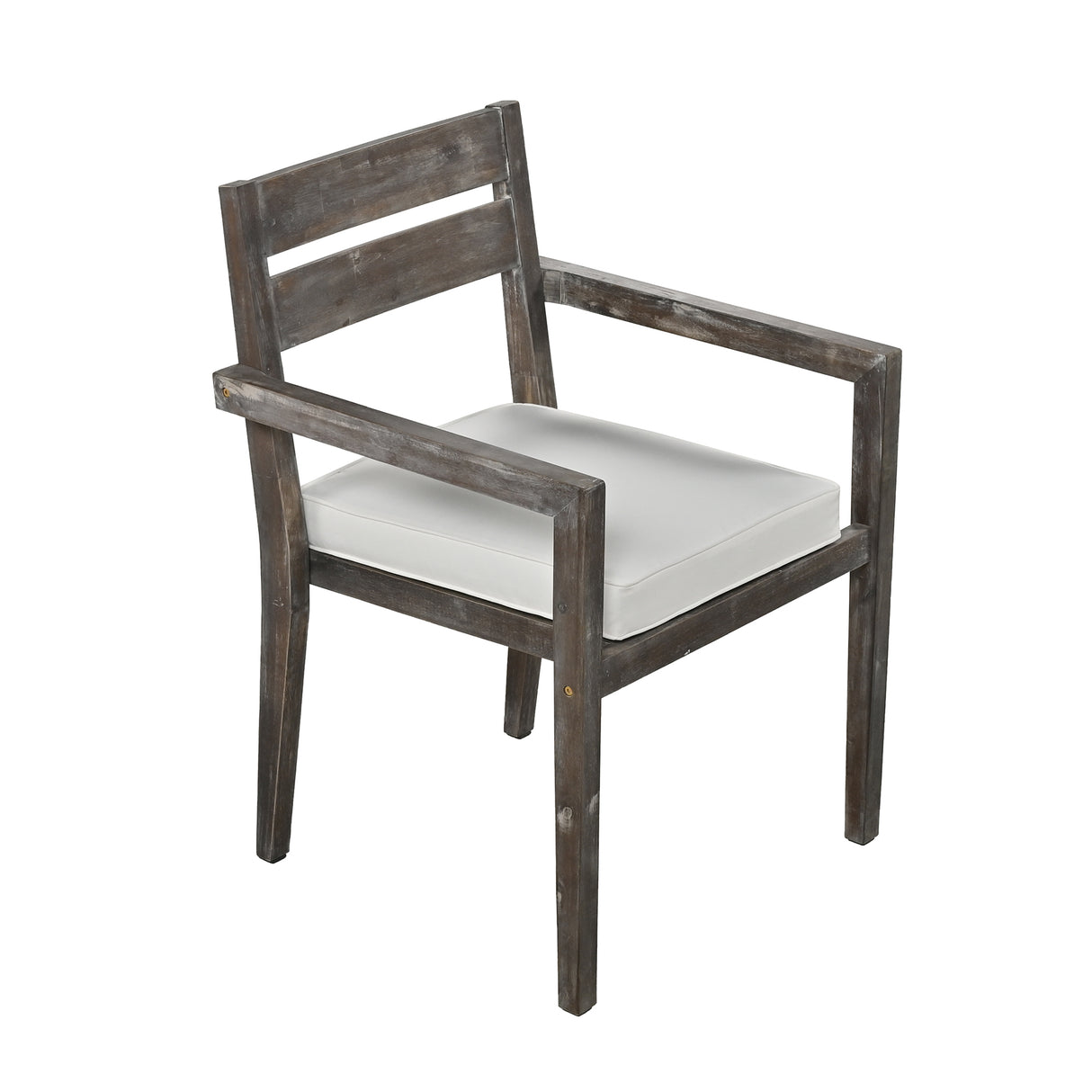 U_Style  Acacia Wood Outdoor Dining Table And Chairs Suitable For Patio, Balcony Or Backyard