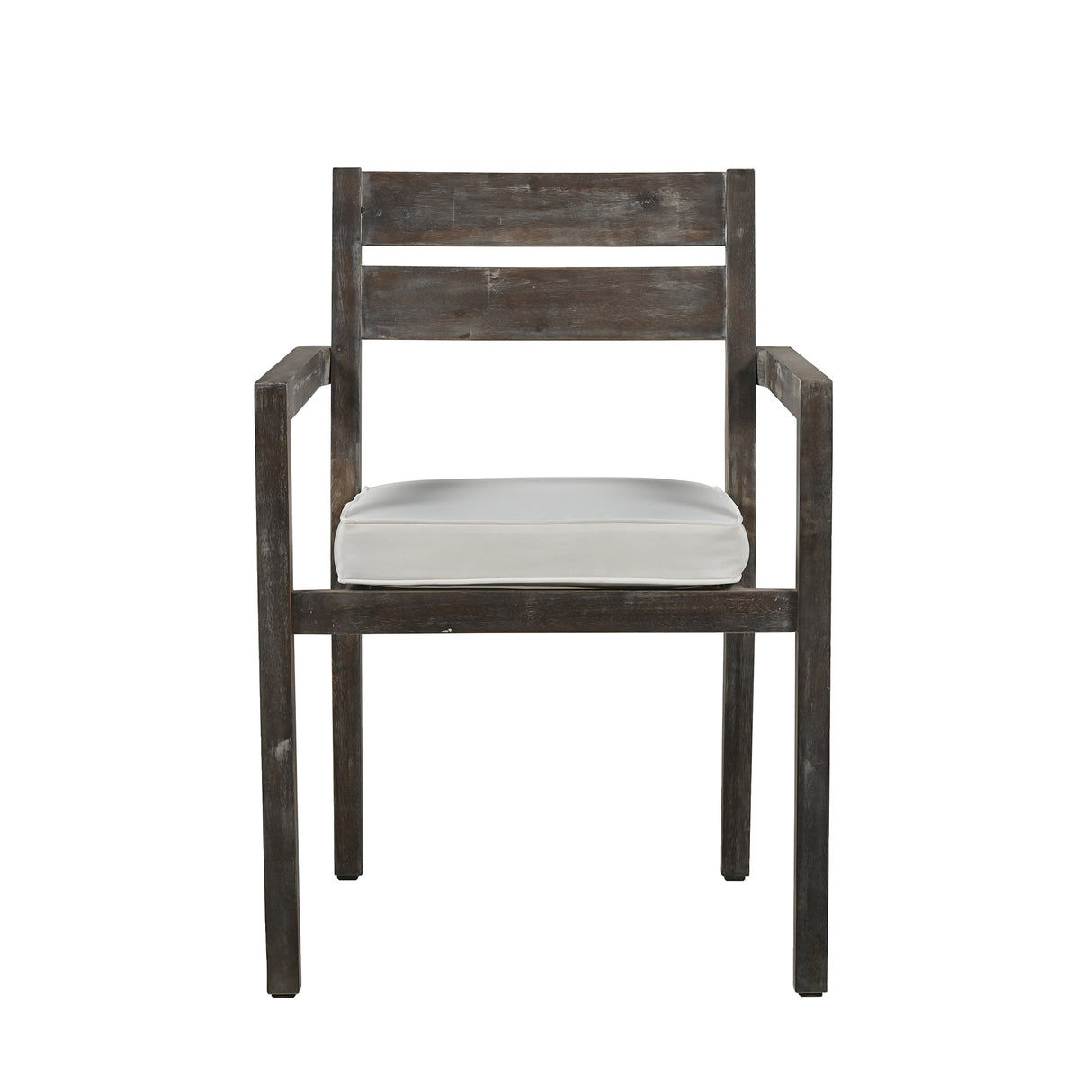U_Style  Acacia Wood Outdoor Dining Table And Chairs Suitable For Patio, Balcony Or Backyard