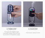 Magic Shadow USB Air Humidifier For Home With Projection Night Lights Ultrasonic Car Mist