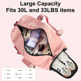 YSSOA Gym Bag for Women Pink