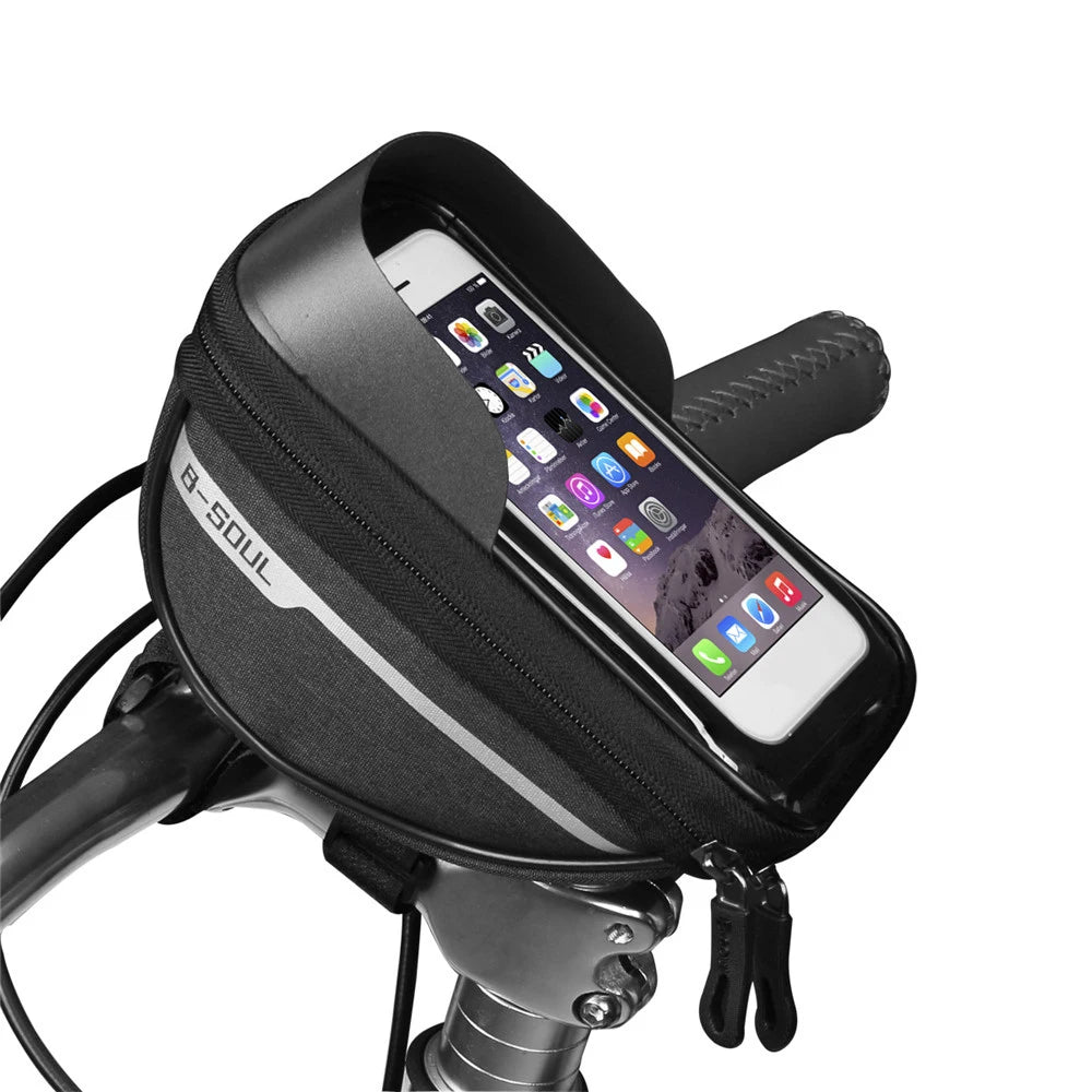 Waterproof Cycling Bicycle Handlebar Phone Mount 6.5 Inch