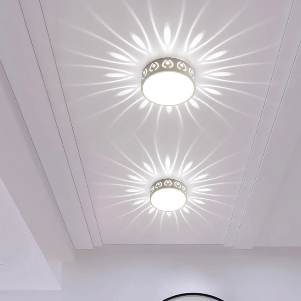 Modern LED Ceiling Lights For Entrance Hallway Balcony Lamps 3W/5W Surface Mounted Ceiling Lamp Fixtures Lustres Lampadari Dero