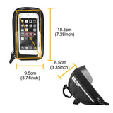 Waterproof Cycling Bicycle Handlebar Phone Mount 6.5 Inch