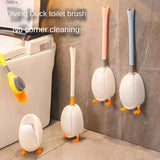 Toilet brush Silicone brush No punching Toilet cleaning toilet wall hanging cleaning bathroom accessories toilet set accessories