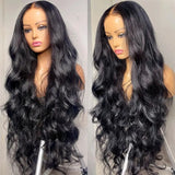 Transparent 13x6 Malaysian Body Wave Lace Front Wig Pre Plucked 13x4 Lace Frontal Wig Human Hair Wigs For Women 4x4 Closure Wig