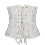 Women Sexy Cummerbund Underwear Waist Slimming Belt Gothic Corset Wide Girdle Underbust Fashion Slimming Body Shaper Waistband