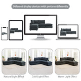 [VIDEO provided][New]93"Modern Sectional Sofa with Vertical Stripes,5-Seat Armless Couch Set with Convertible Ottomans,Various Combinations,L-Shape Indoor Furniture for Living Room,Apartment, 2 Colors