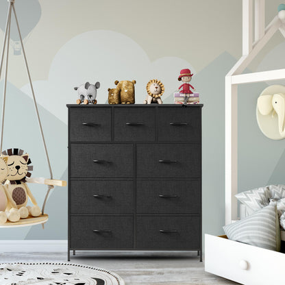 Black Combination storage cabinet