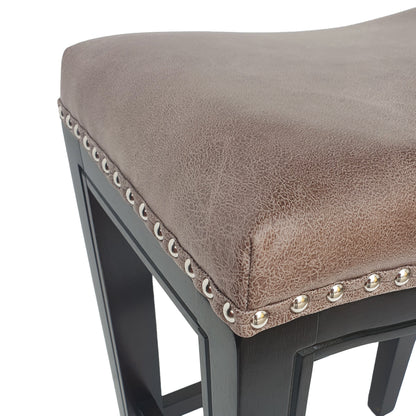 TIFFIN STUDDED COUNTER STOOL MP2 (set of 2)