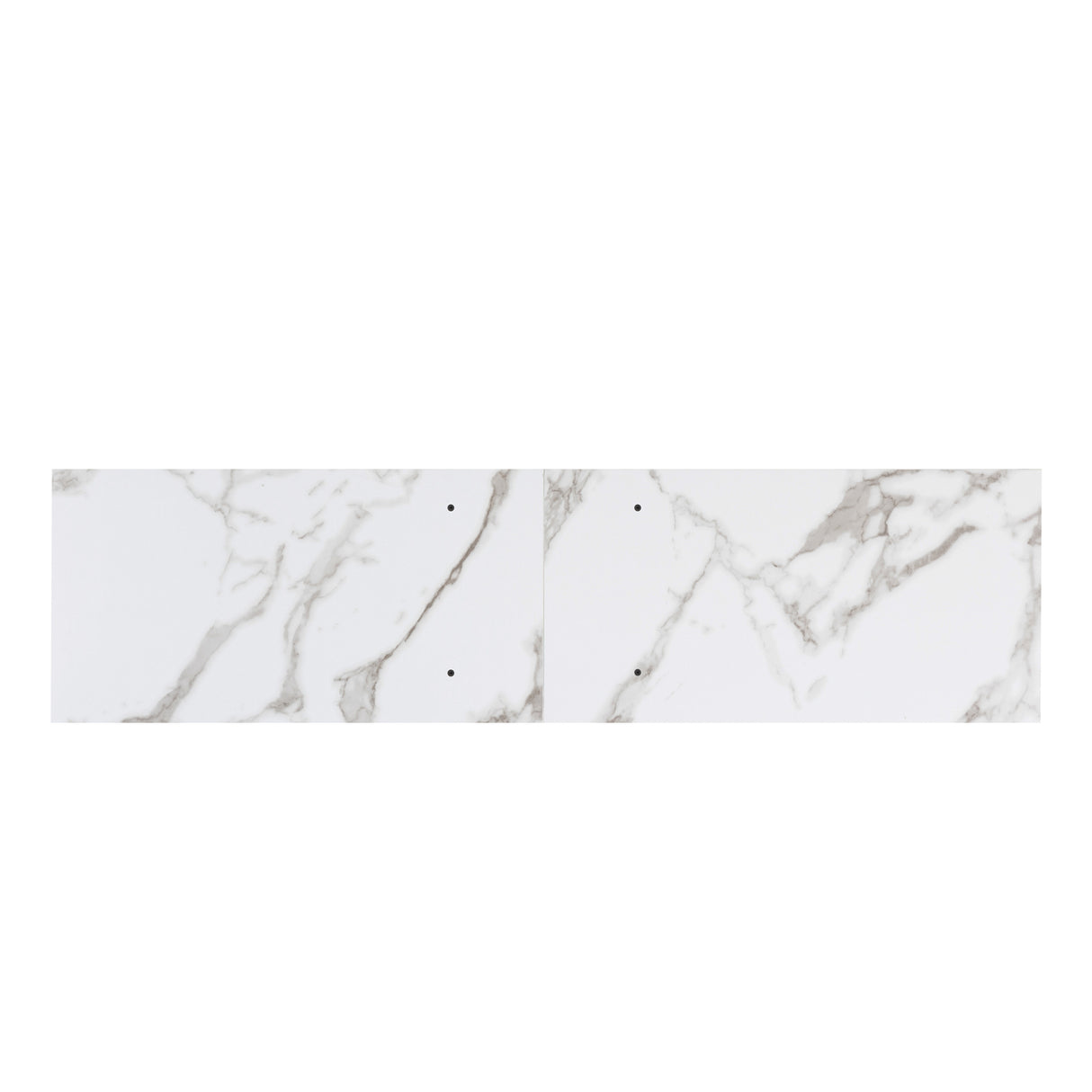 TV stand,Iron TV cabinet,entertainment center, TV set, media console, with LED lights, remote control,toughened glass stand,can be placed in the living room, bedroom, color:white with marble texture
