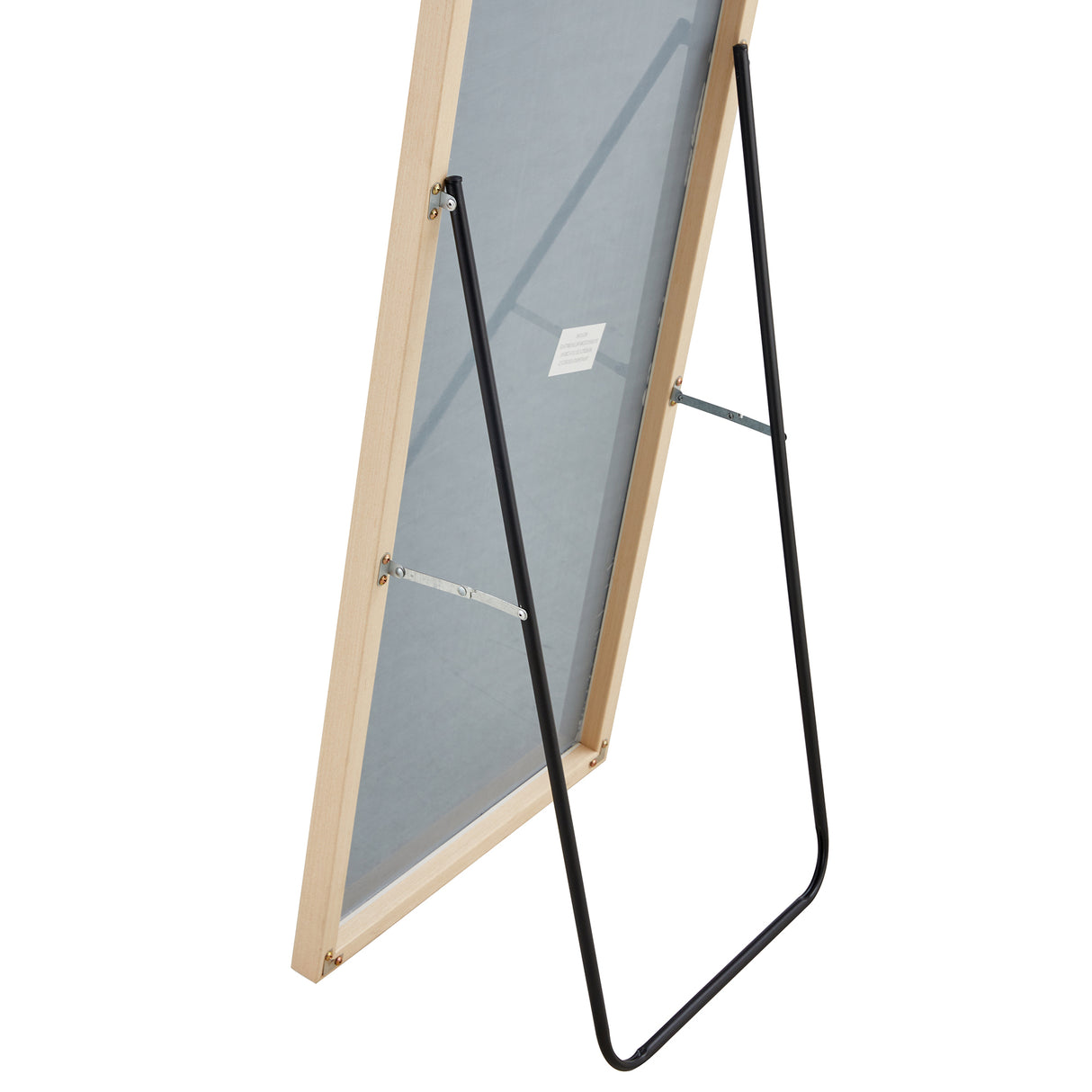 The3rd generation packaging upgrade includes a light oak solid wood frame full length mirror, dressing mirror, bedroom entrance, decorative mirror, clothing store, and floor mounted mirror. 60" *17.3"