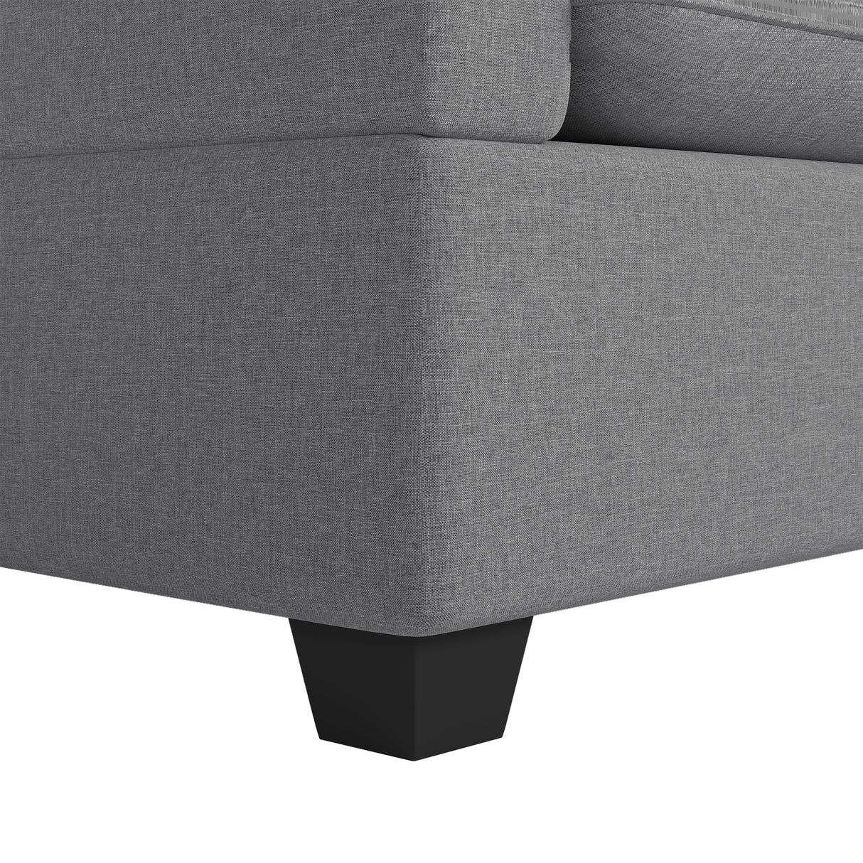 [VIDEO provided][New] 120*93" Modern U Shape Modular Sofa with Storage Ottoman,Luxury 7 Seat Sectional Couch Set with 2 Pillows Included,Freely Combinable Indoor Funiture for Living Room, Apartment