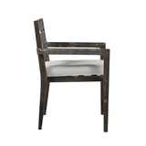 U_Style  Acacia Wood Outdoor Dining Table And Chairs Suitable For Patio, Balcony Or Backyard