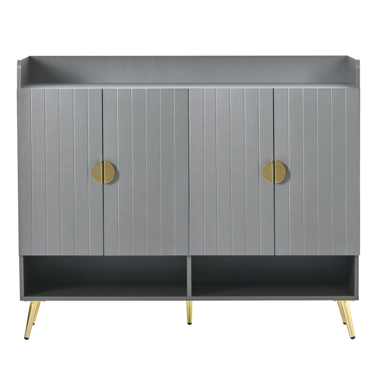 U-Can Shoe Cabinet with Doors, 11-Tier Storage  Entryway