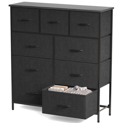 Black Combination storage cabinet